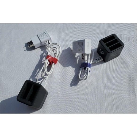 60PCS Fastening Cable Ties Reusable, Premium 6" Adjustable Cord Ties, Microfiber - Picture 6 of 6